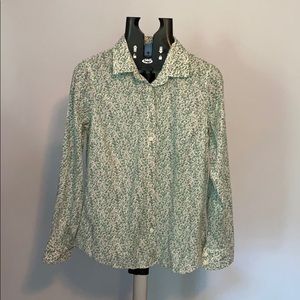 J. Crew floral button down Sz S